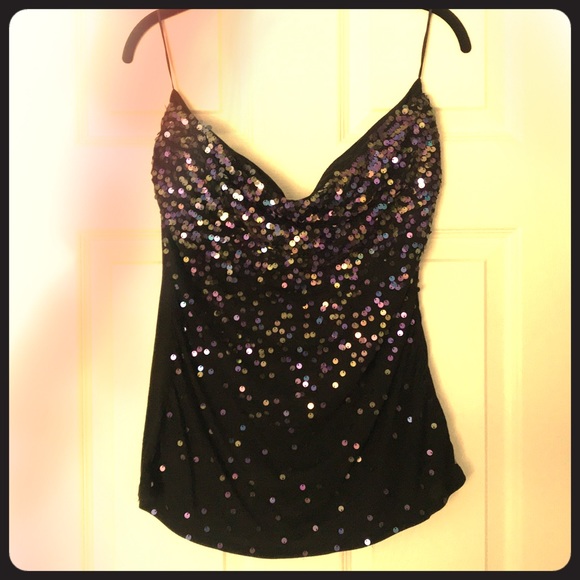 Express Tops - 💜Ladies Express sequined tube top